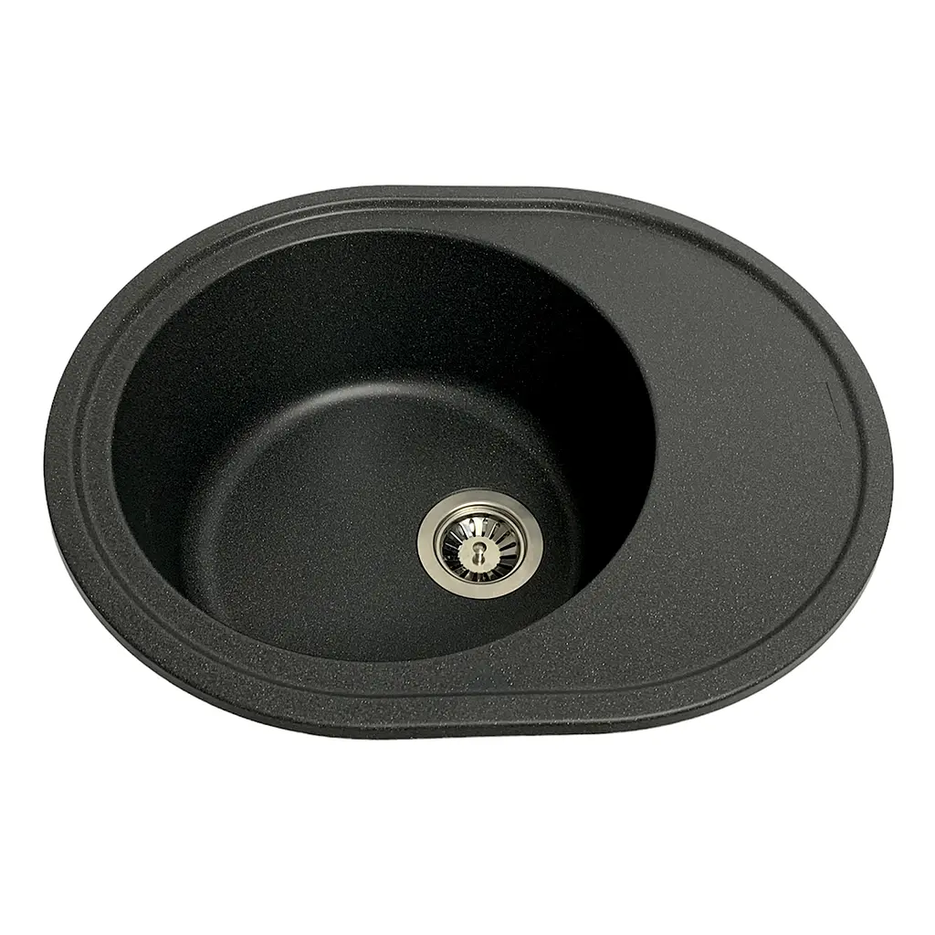 Кухонна мийка Adamant Vast 610x495x200 графіт 100001490, Графіт - фото 3