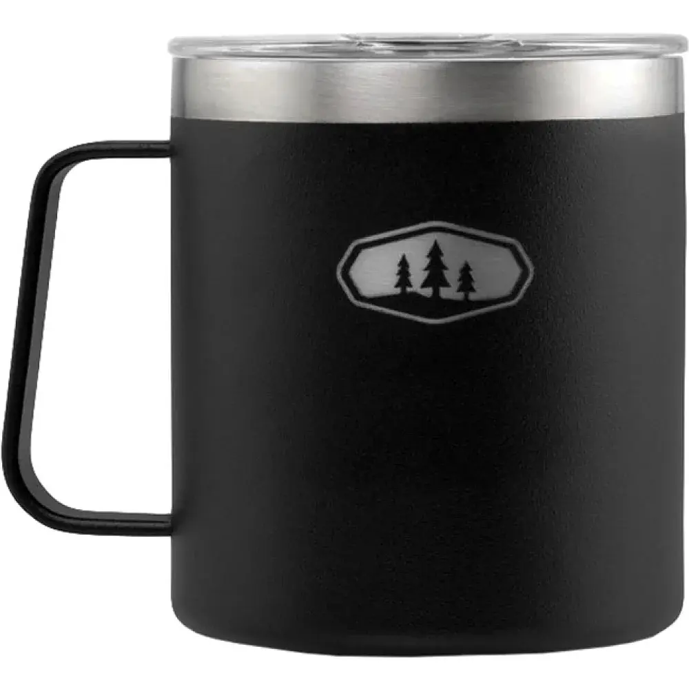 Термокружка GSI Glacier Stainless Camp Cup 0.44l Black - фото 2