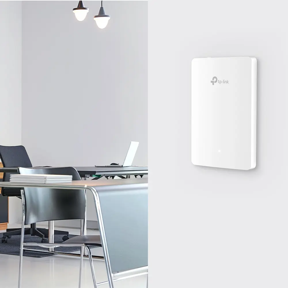 TP-Link Точка доступа EAP615 WALL AX1800 в 1xGE от 3xGE PoE MU-MIMO - фото 2