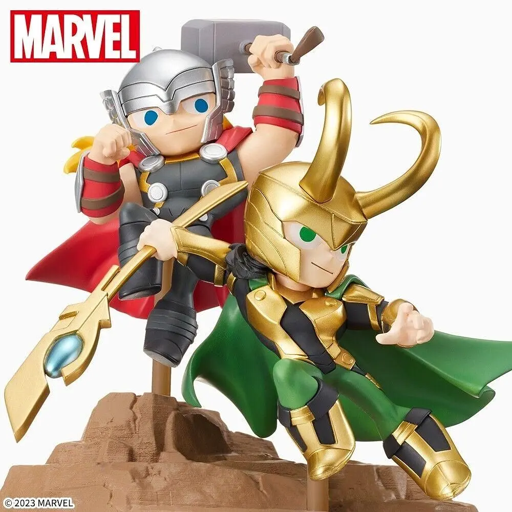 Фігурка Sega Luminasta MARVEL Марвел Тор та Локі Thor And Loki 22 см SLM TL 22 - фото 5