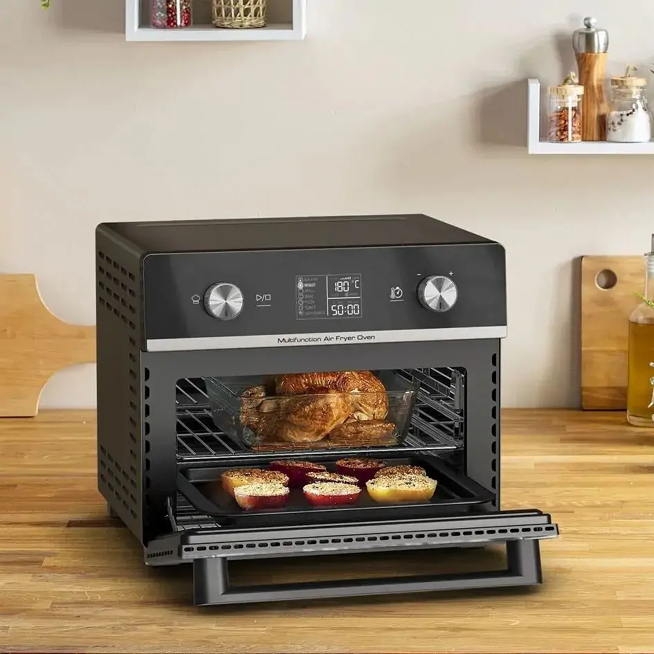 Мультипіч Tefal Easy Fry Oven Multifunctional 1800 Вт чорна (FW606810) - фото 7