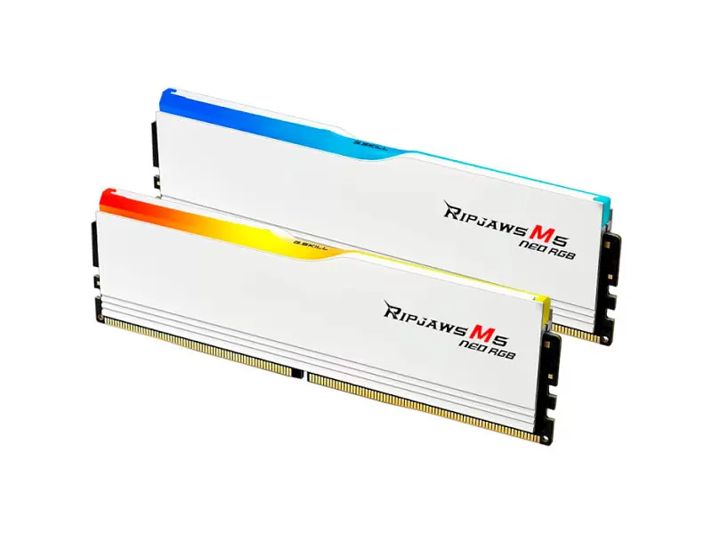Пам'ять для настільних комп'ютерів G.Skill 32 GB (2x16GB) DDR5 6000 MHz Ripjaws M5 Neo RGB (F5-6000J3636F16GX2-RM5NRW) - фото 2