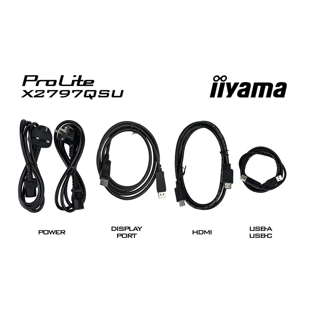 Монітор iiyama X2797QSU-B1 - фото 12