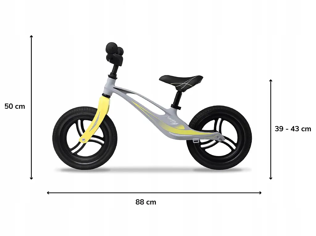 Біговел Lionelo Bart Tour Grey Stone - фото 7