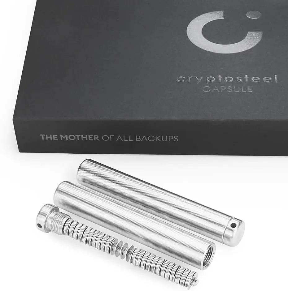Мнемонічна капсула Cryptosteel Capsule Duo, 2 шт (B09QX73C32) - фото 6