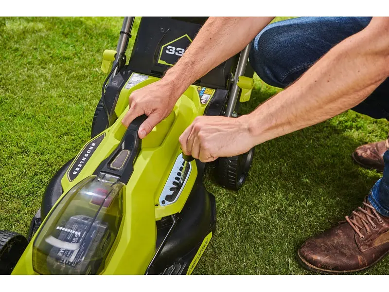 Газонокосарка Ryobi RY18LMX33A-0 ONE+ без АКБ та ЗП (5133006286) - фото 5