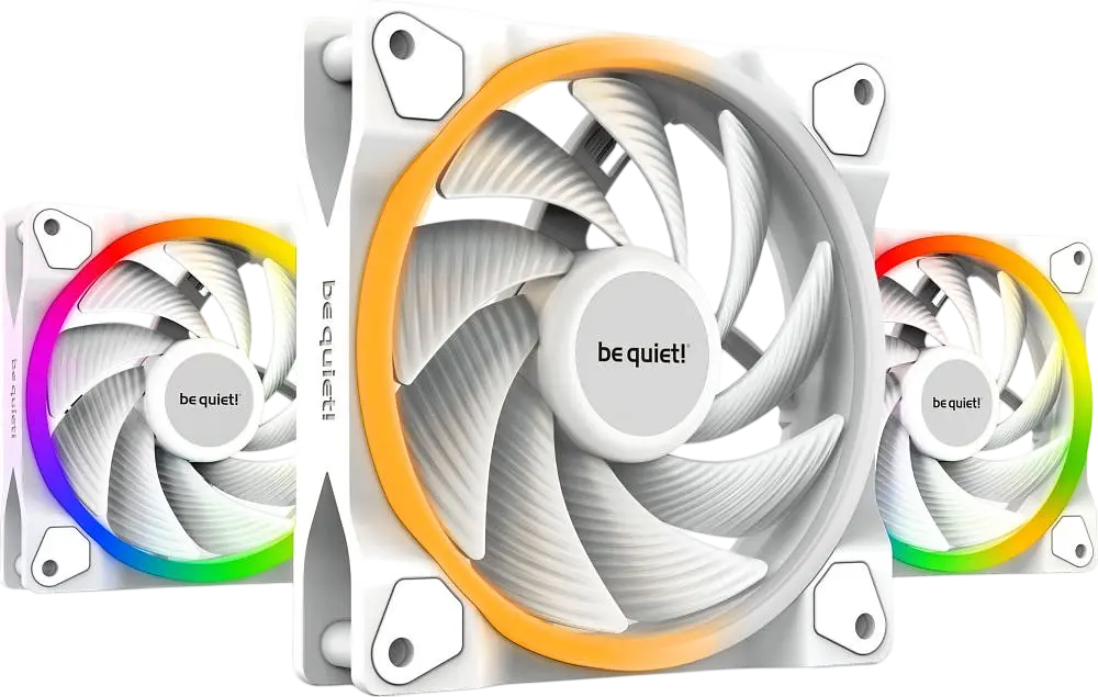 Вентилятор be quiet! Light Wings Triple-Pack ARGB White (BL101)
