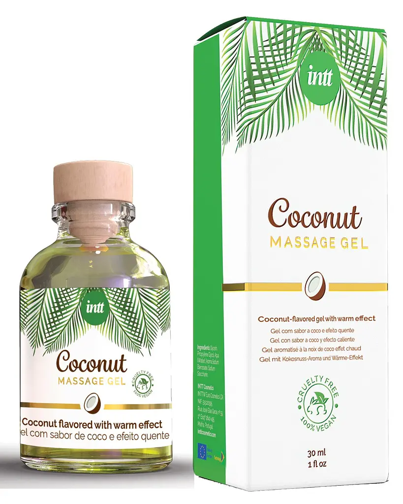 Масажний гель для інтимних зон Intt Coconut Vegan, 30 мл Intt SO5973 92304