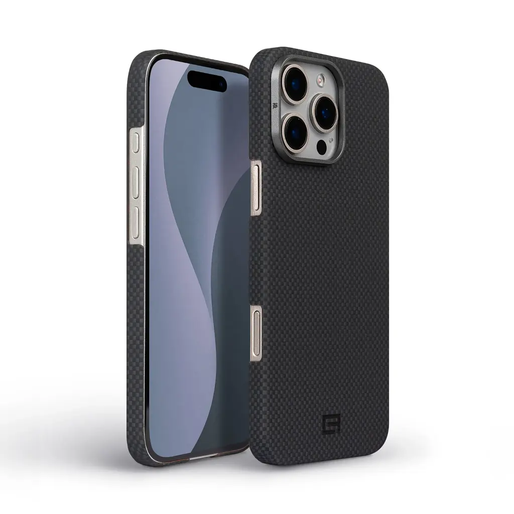 Чехол ArmorStandart BlackIcon Kevlar MagCase для Apple iPhone 16 Pro Black - фото 2