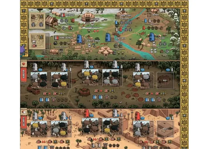 Настольная игра Lords of Boards Всадники Скифии (Raiders of Scythia) (укр.) (LOB2002UK) - фото 2