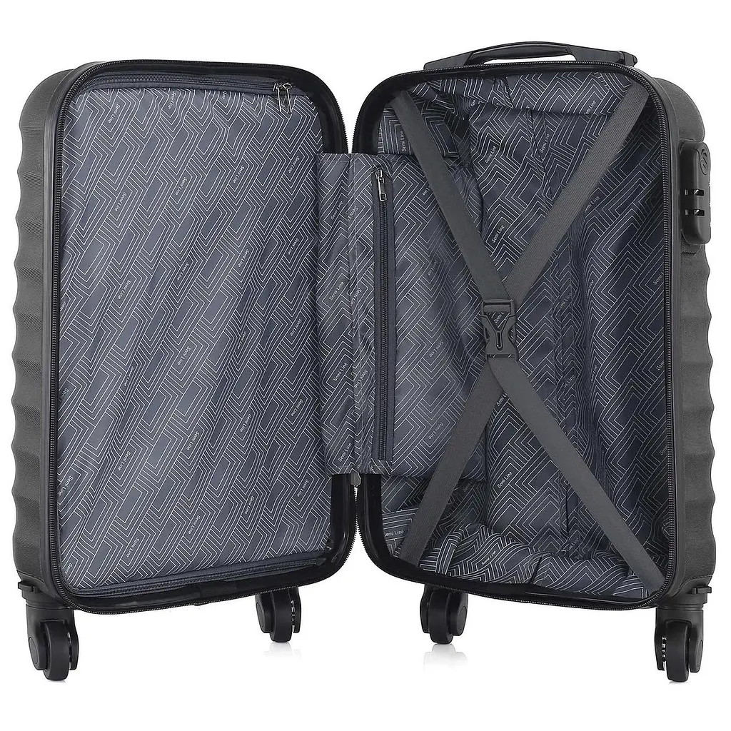 Чемодан Semi Line 18" S Black (T5576-1) - фото 2