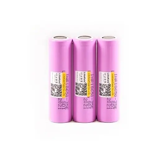 Акумулятор Samsung 18650 INR18650-35E 3500mAh Рожевий (1590308613) - фото 4