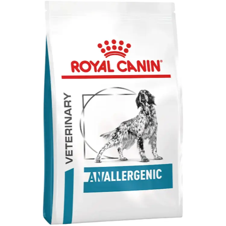 Сухий повнораціонний дієтичний корм для собак Royal Canin Veterinary Anallergenic для зниження ознак інгредієнтної та нутрієнтної непереносимості 3 кг