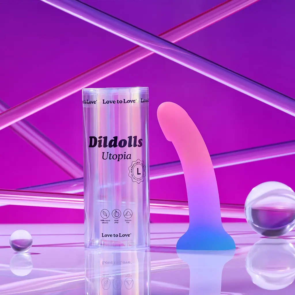 Фалоімітатор Love To Love Dildolls Utopia, L 17.5 см - фото 7