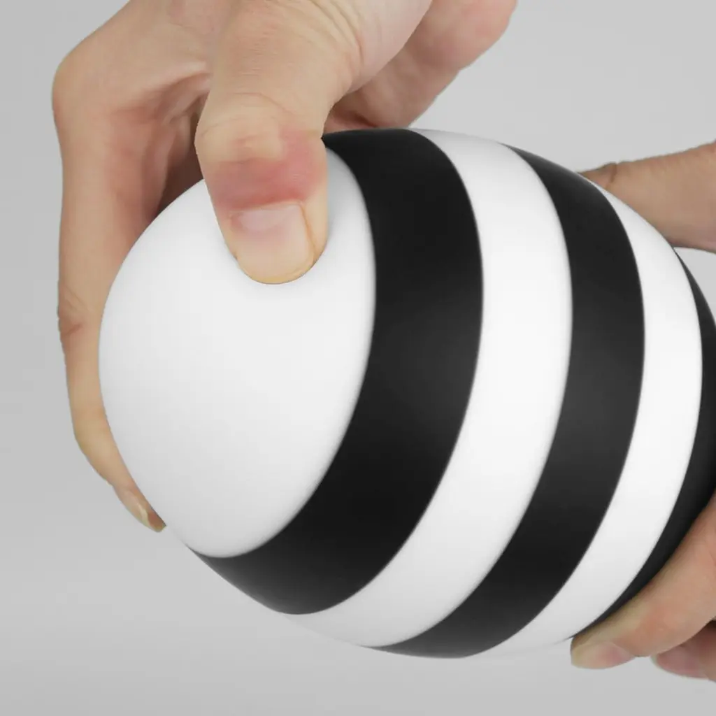 Анальна пробка LoveToy X-Missioner 14 см (чорно-білий) - фото 14