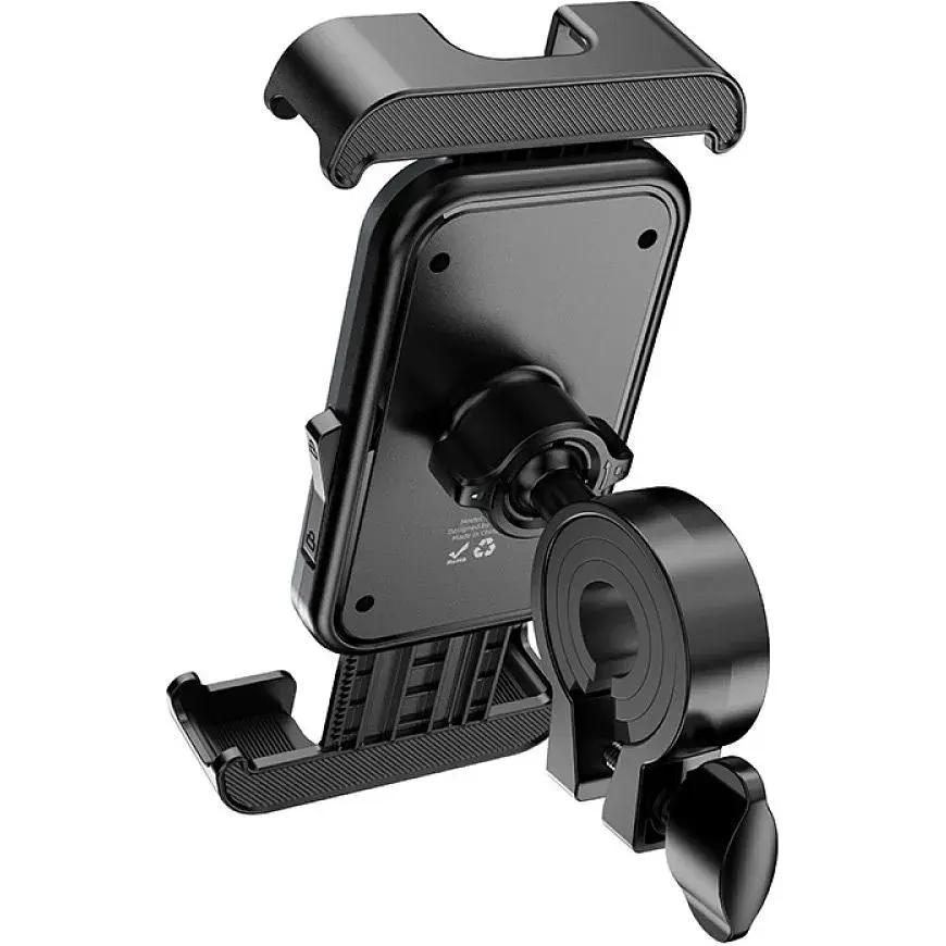 Тримач для смартфона Hoco H82 Vista Black Metal Gray [140686] - фото 5
