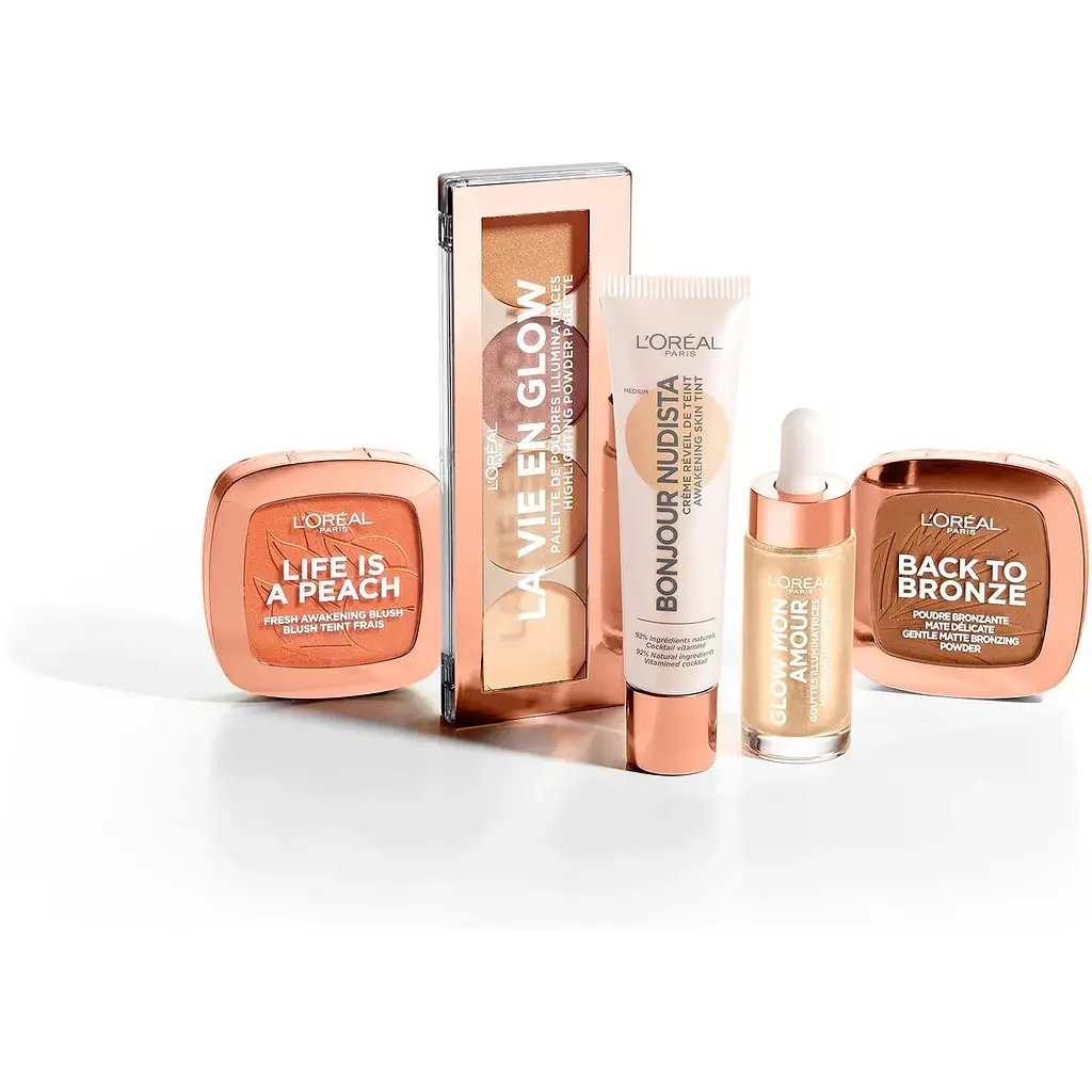 Хайлайтер для лица L'Oréal Paris Glow Mon Amour №04 Розовое золото жидкий 15 мл (A9786800) - фото 5