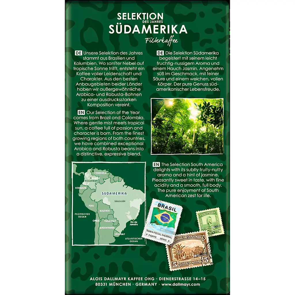 Кава мелена Dallmayr Crema d'Oro South America 500 г - фото 4