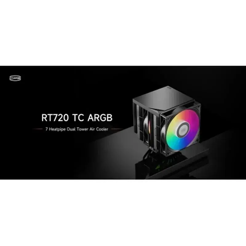 Кулер до процесора PcCooler Охолоджувач для процесора PсCOOLER RT720 TC ARGB BK чорний IntelLGA 11 (RT720 TC ARGB BK) - фото 11