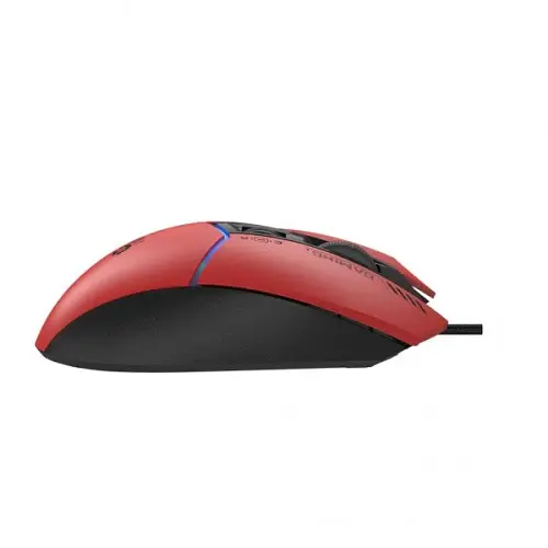 Миша Bloody W95 Ultra, Sports Red, USB, оптична (сенсор Alpha 20K), 100 - 20 000 cpi, 40G, 350IPS, RGB підсвічування, 8 програмованих кнопок, вбудована пам'ять, перемикачі більше 50 млн. натискань, 1.8 м - фото 6