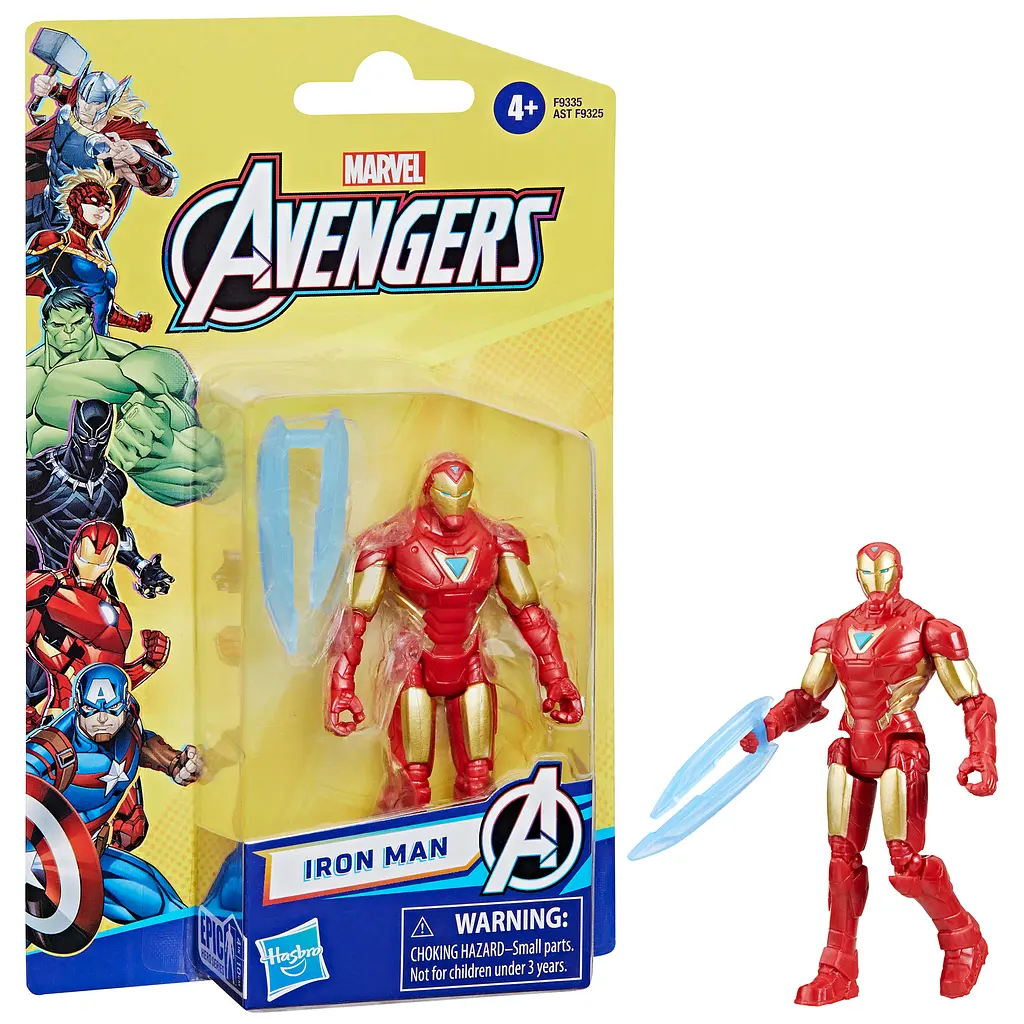 Іграшка-фігурка Hasbro Marvel Avengers Iron Man з аксесуаром (F9325_F9335) - фото 3