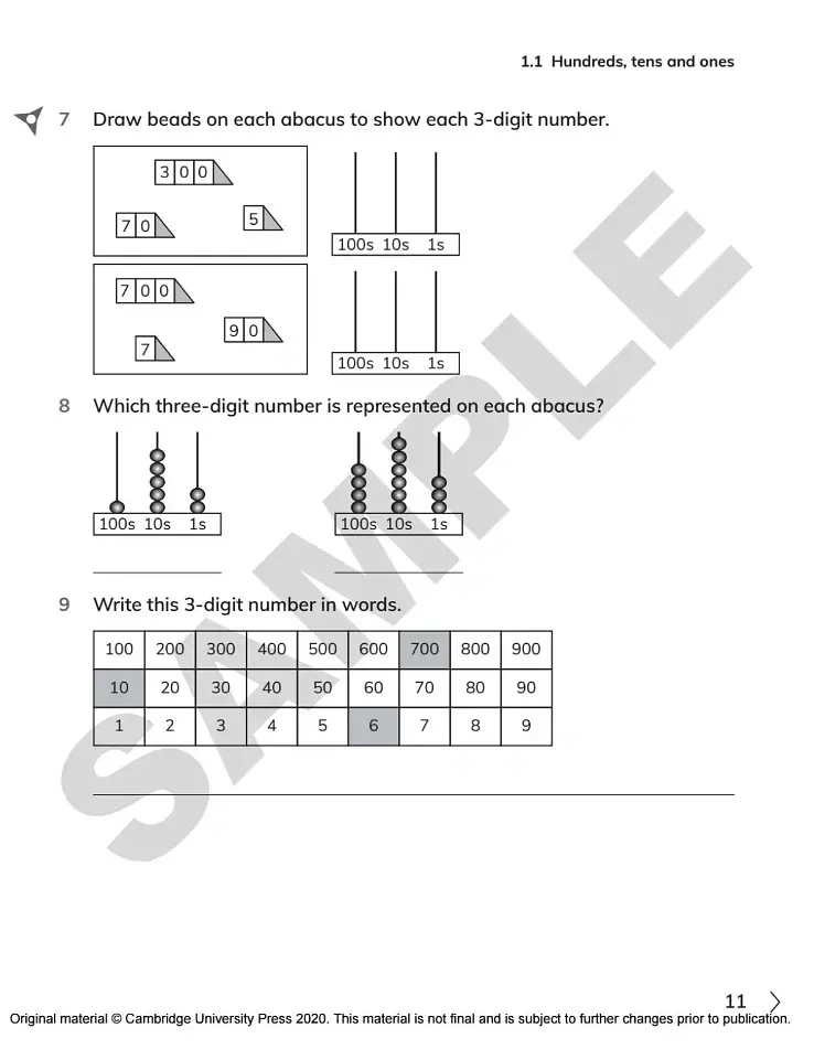 Cambridge Primary Mathematics 3. Workbook with Digital Access (1 Year) - Черрі Мозлі - фото 7