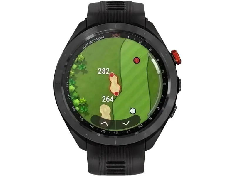 Смарт-годинник Garmin Approach S70 47mm B. Ceramic Bezel w. Black S. Band (010-02746-02/12) - фото 7