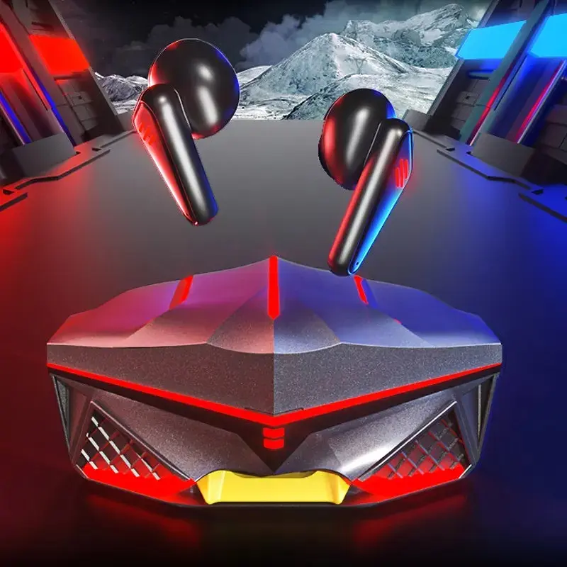 Бездротові ігрові Bluetooth навушники TWS K98 із зарядним кейсом, мікрофоном і сенсорами Навушники геймерські - фото 8