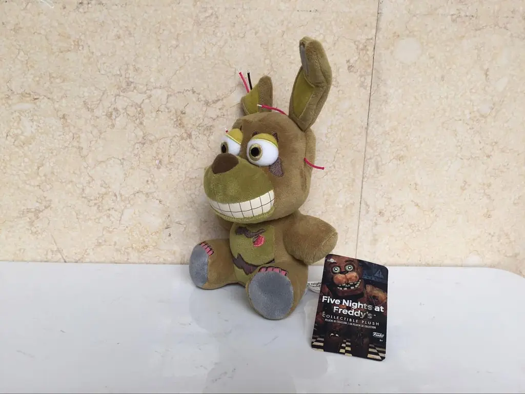 Мягкая игрушка Пять ночей с Фредди Springtrap Bonnie Аниматроник Бонни 25 см FNAF48-31 - фото 6