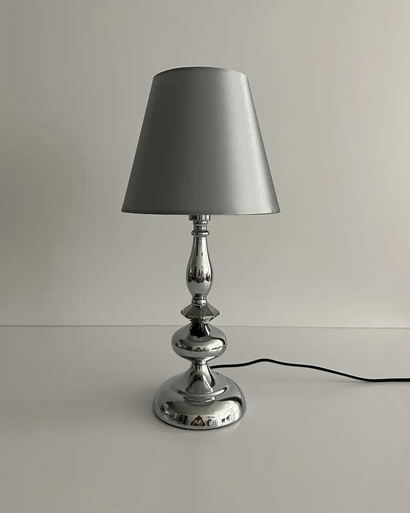 Настільна лампа Edlin PL2417-1T Vanessa E14 1x12W IP20 хром - фото 3