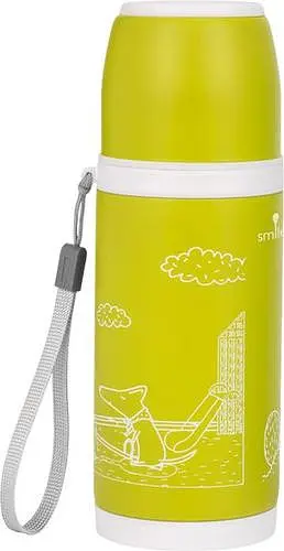Термос туристичний Smile STT-3 0.35л зелений
