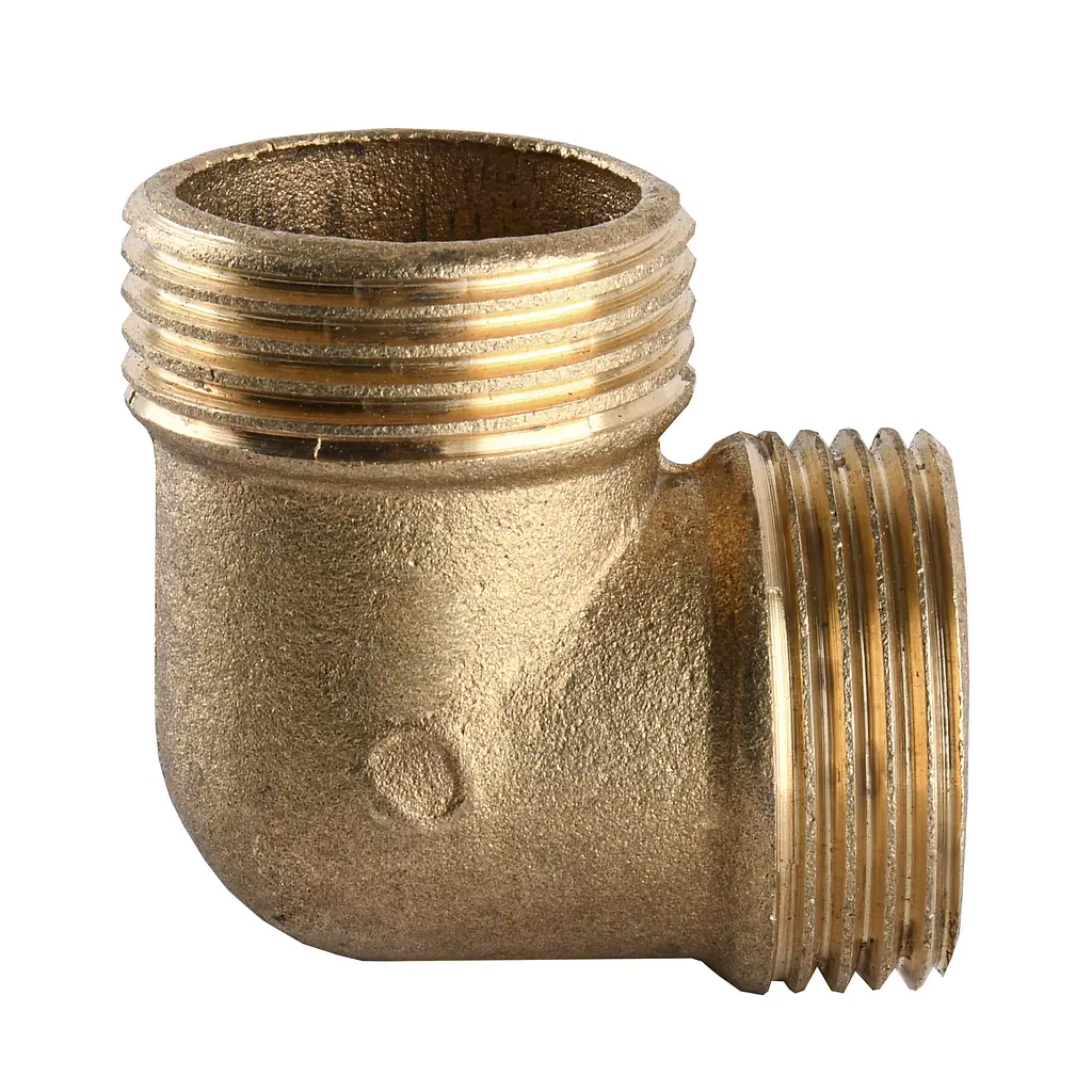 Кутник латунний 1″ЗР х 1″ЗР ливарний 127Б 000012466
