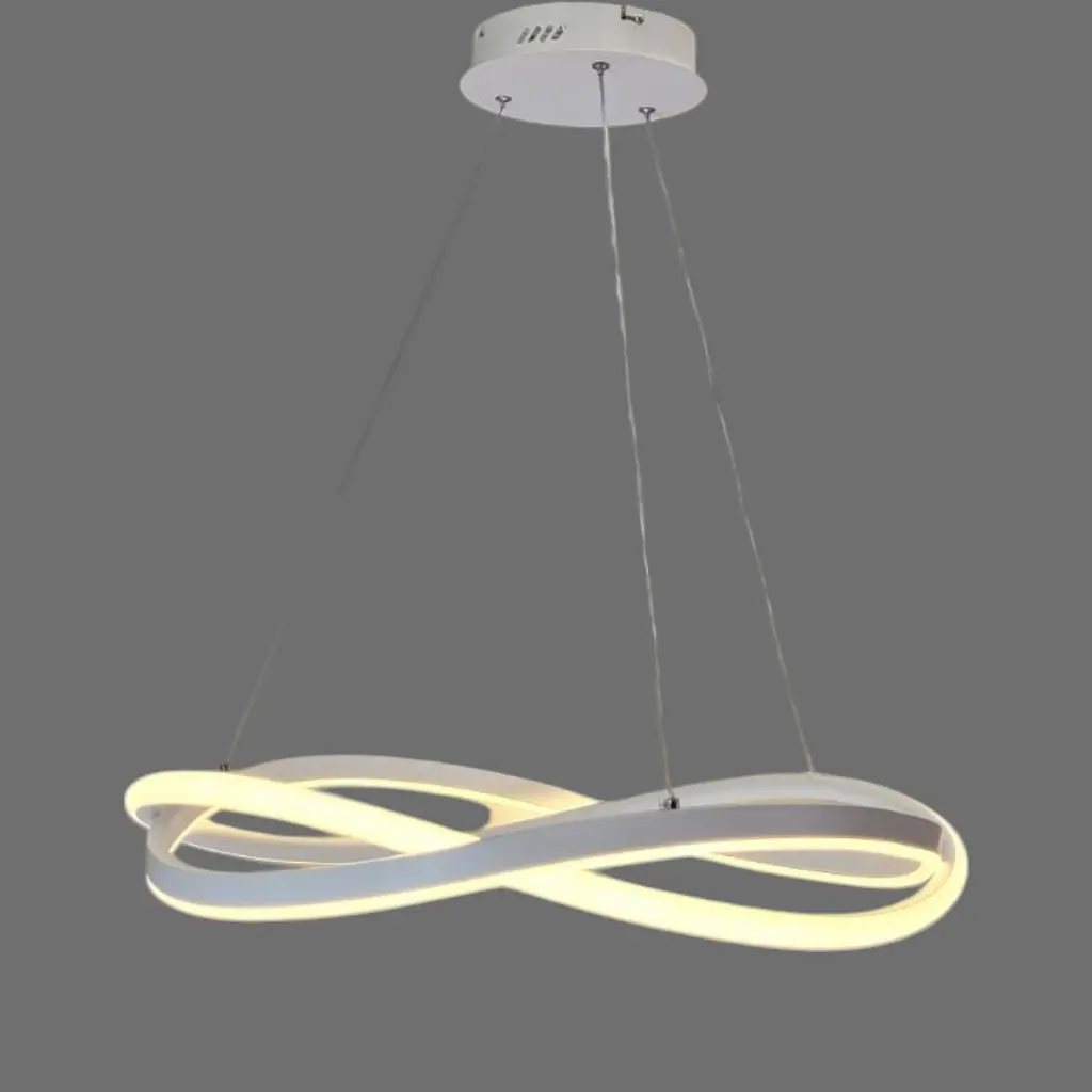 Стильна підвісна LED-люстра Art 2463/600 WH - фото 7