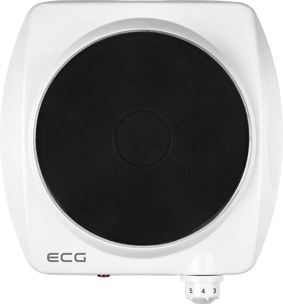 Плита електрична ECG EV 1512 White - фото 2