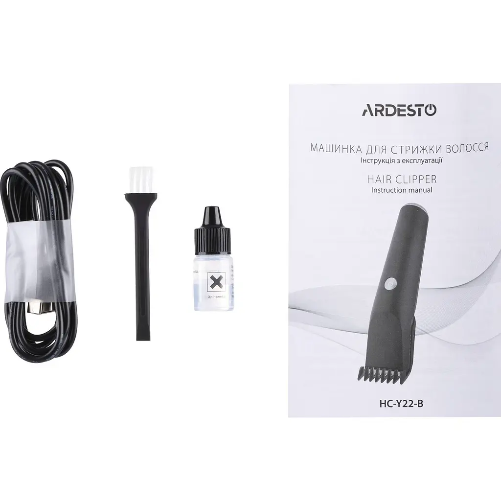 Машинка для стрижки Ardesto HC-Y22-B Black [150962] - фото 8