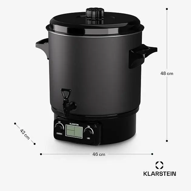 Стерилизатор машина для консервирования Klarstein Biggie Digital (10045400) - фото 8