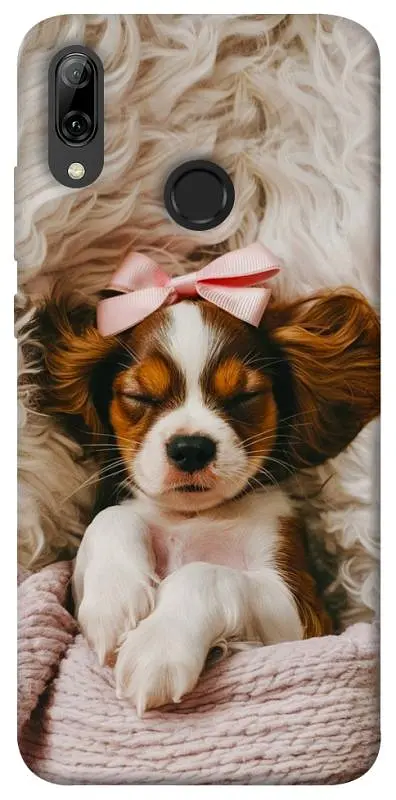 TPU чохол Demsky Sleepy spaniel для Huawei P Smart (2019)