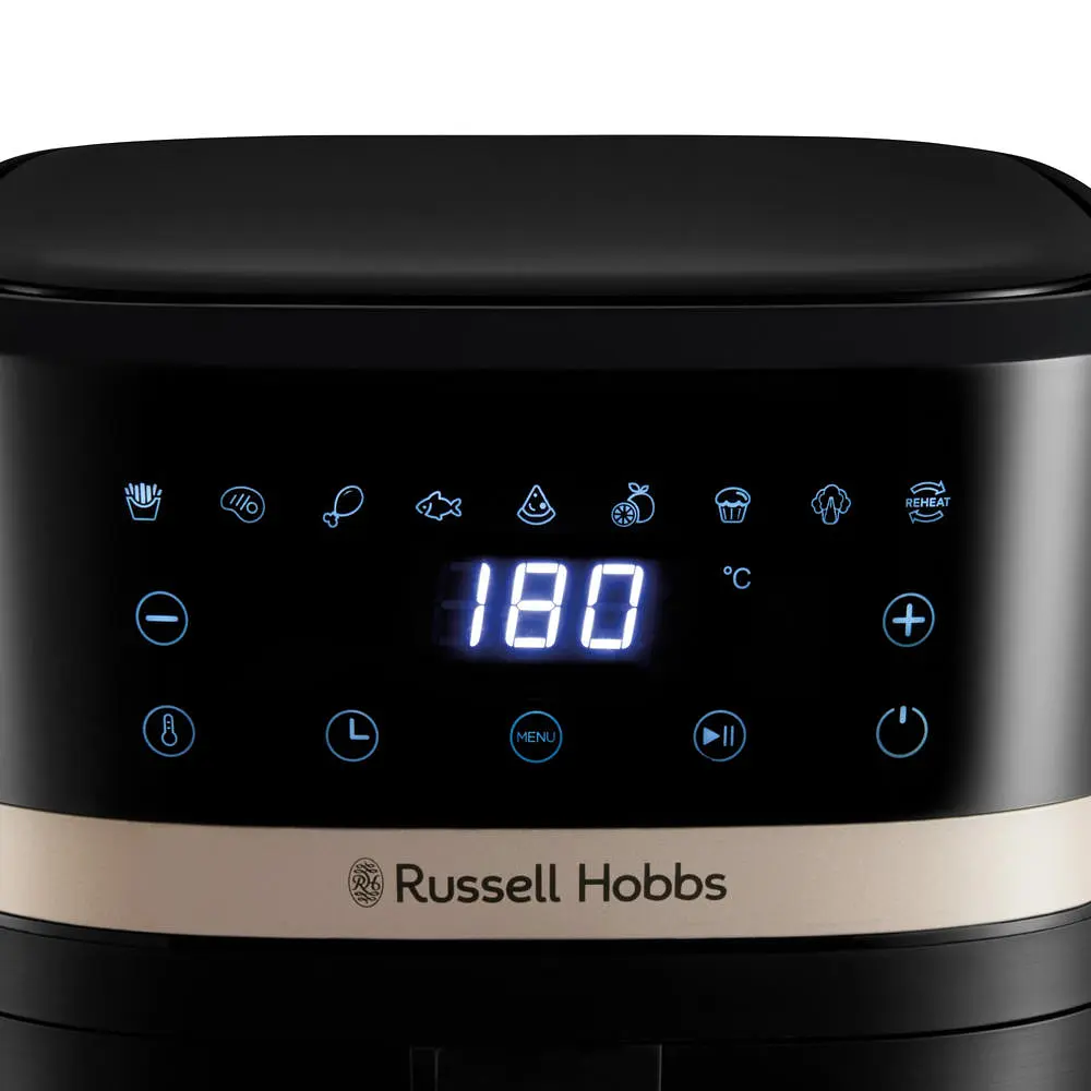 Мультипіч Russell Hobbs SatisFry 1300Вт 4.3л 9 програм пластик чорний - фото 7