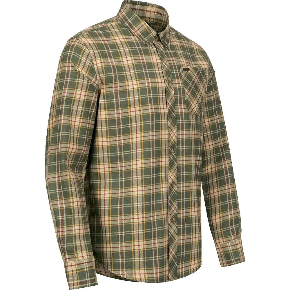 Рубашка Blaser Active Outfits Louie M Оливковый - фото 4