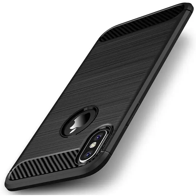 Чохол-накладка iPaky TPU Slim iPhone X Black - фото 7