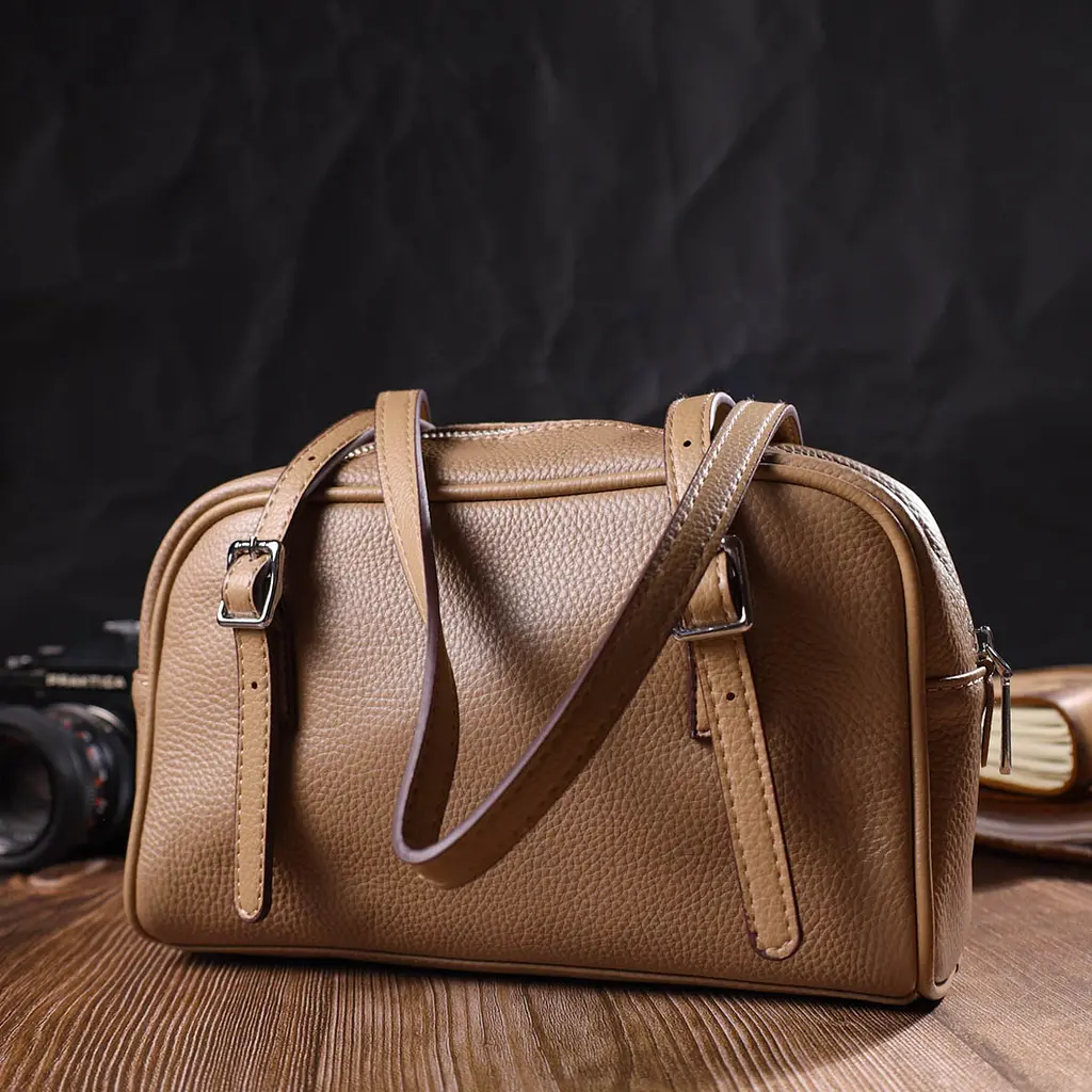 Жіночий шкіряний клатч Vintage 25х15х10 см sum0022677 - фото 8