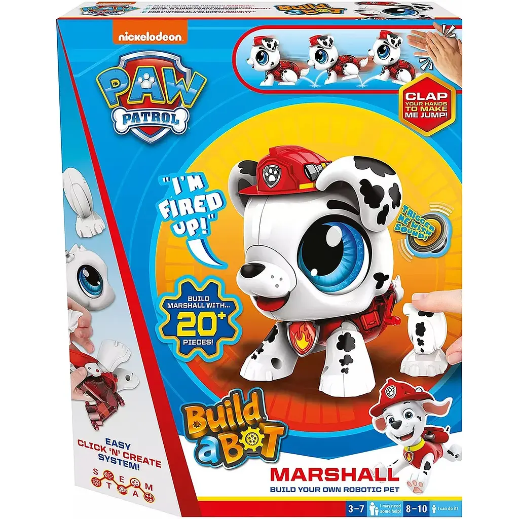 Ігровий набір Build a Bot Paw Patrol Маршал (928554.006) - фото 3