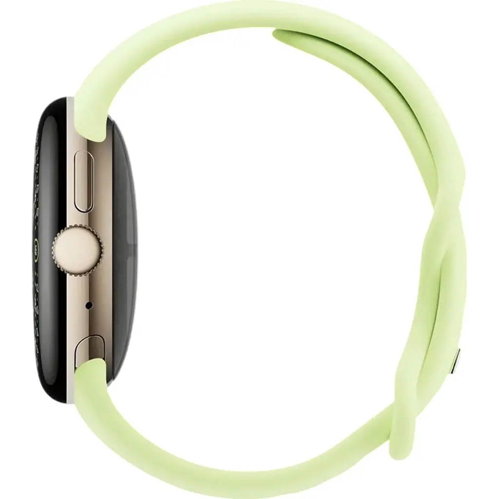 Смарт-часы Google Pixel Watch 4 41mm Wi-Fi Champagne Gold Aluminum Case/Lemongrass Active Band [164401] - фото 4
