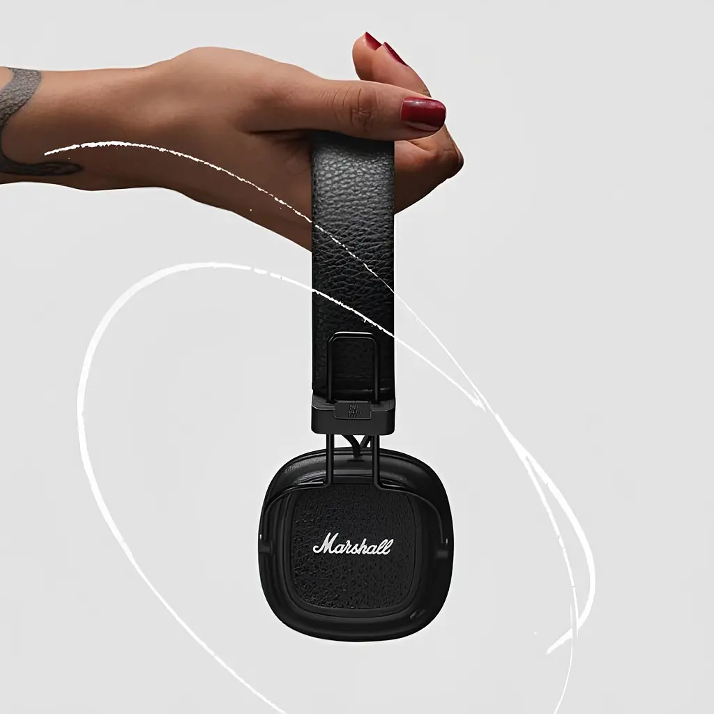 Беспроводные наушники Marshall Major V Black (1006832) - фото 7