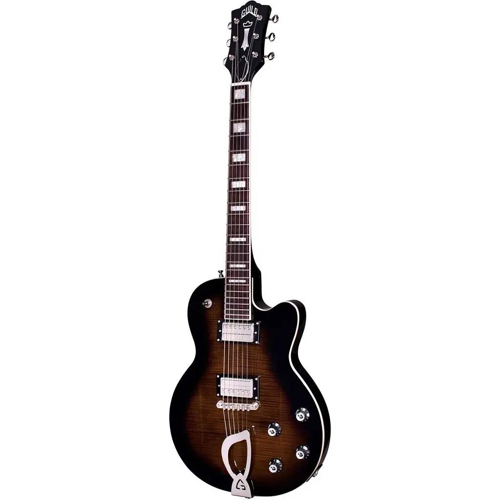Електрогітара GUILD Aristocrat HH Trans Black Burst [131456] - фото 2