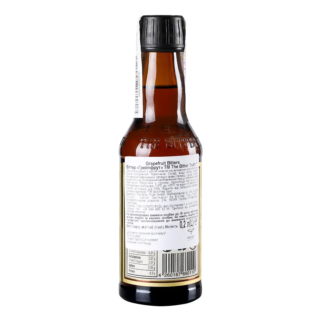 Биттер The Bitter Truth Grapefruit Bitters, 44%, 0,2 л (786171) - фото 4