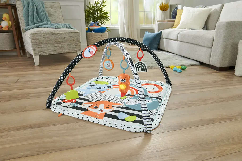 Килимок-ігровий центр 3-в-1 Fisher-Price Веселі розваги (JMN72) - фото 3