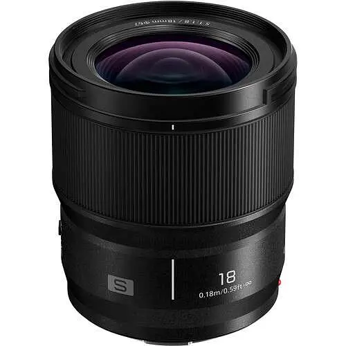 Об'єктив Panasonic S-S18E Lumix S 18 мм F1.8 - фото 3