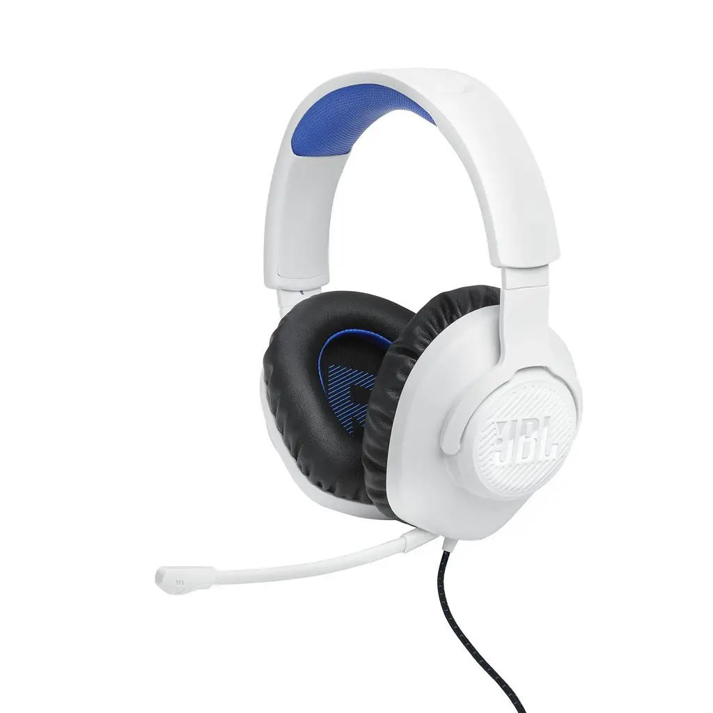 Навушники з мікрофоном JBL Quantum 100P JBLQ100PWHTBLU White/Blue - фото 8