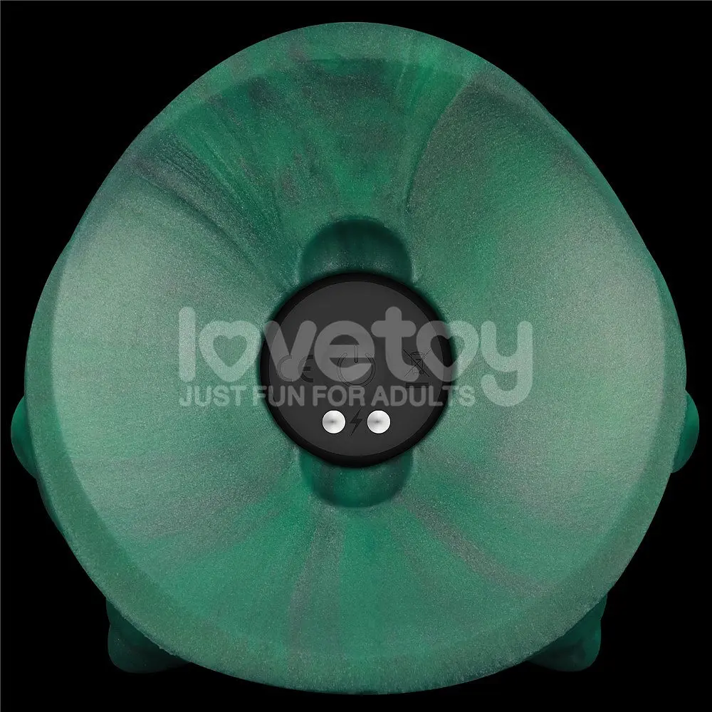 Вібратор Lovetoy Double-Claw Savage Charm 19.4 см зелений - фото 11